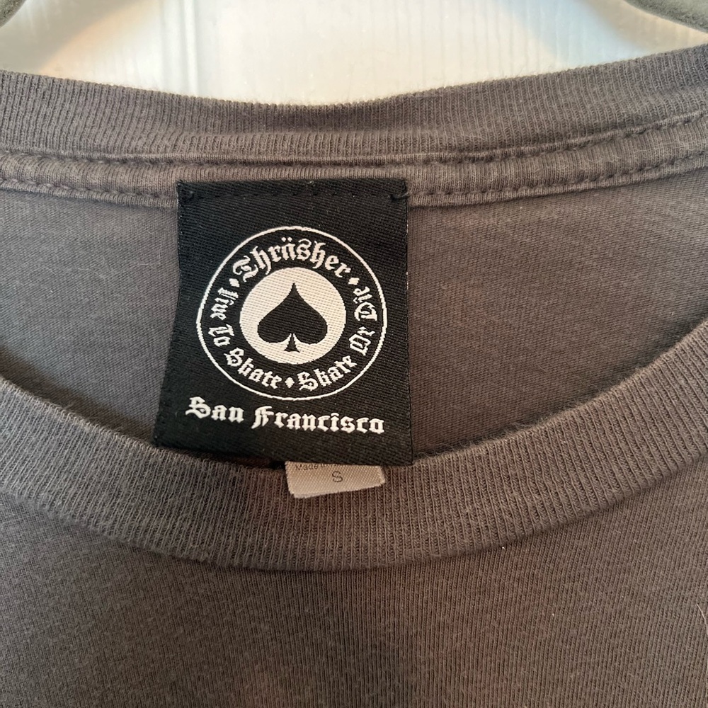 Grey thrasher tshirt